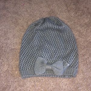 Grey Knitted Hat